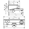 Термостат для ванны Hansgrohe ShowerTablet Select 13151000