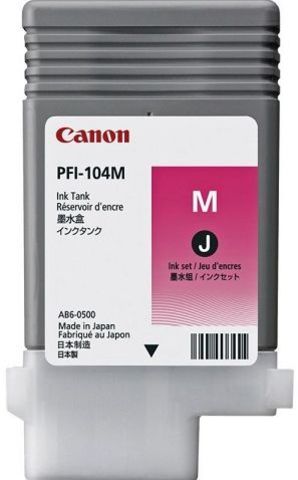 Картридж Canon PFI-104M пурпурный 90ml (3631B002)