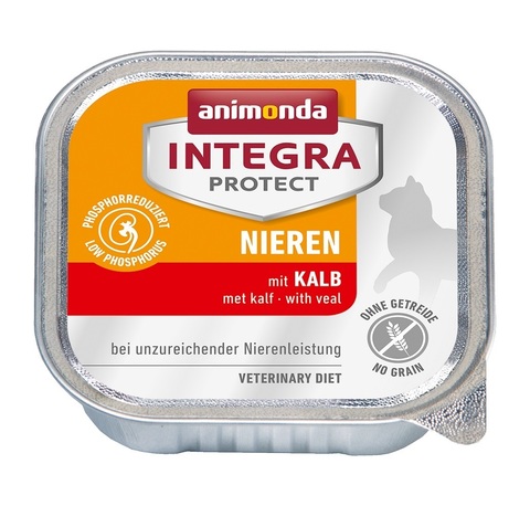 Купить Animonda Integra Protect Cat (ламистер) Nieren (RENAL) with Veal для кошек