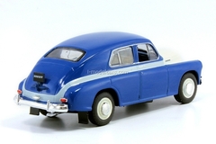 GAZ-M20V Pobeda blue-white 1:43 DeAgostini Auto Legends USSR Best #1