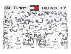 Боксерки Tommy Hilfiger Trunk Print 1P - greetings white