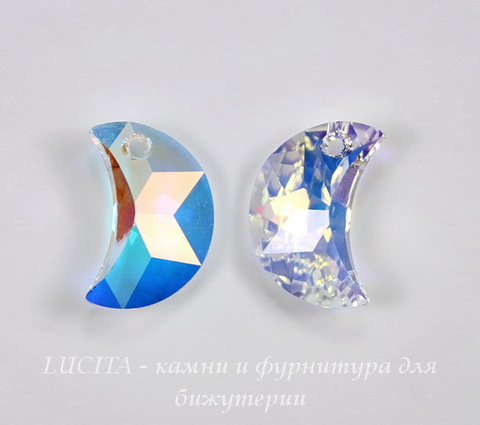 6722 Подвеска Сваровски Moon Crystal AB (левая) (20 мм)