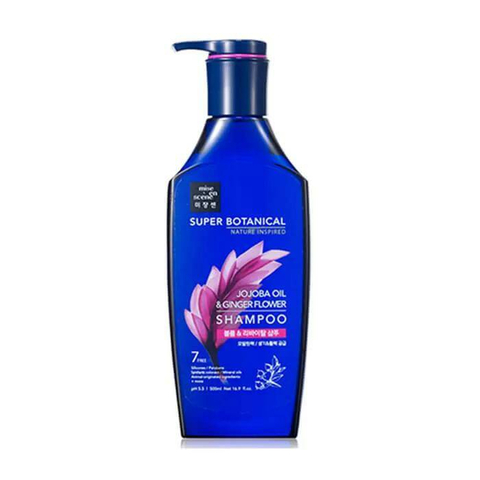Mise En Scene Super B Шампунь для объема волос восстанавливающий Mise En Scene Super Botanic Volume shampoo Jojoba Oil&Ginger Flower