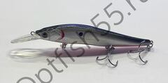 Воблер Rosy Down Oneten+1 110F 110мм, 14гр, загл. 0,8-2,0м