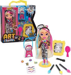 Кукла Andi 25 см серия Art Squad с комплектом аксессуаров для создания гравюры