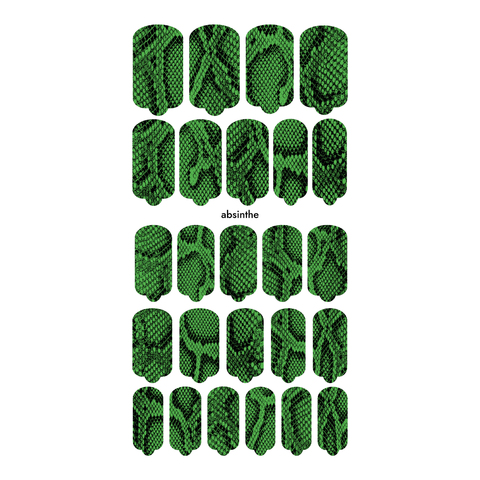 ПЛЕНКИ NAIL WRAPS ABSINTHE