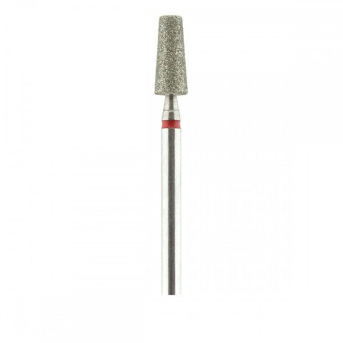 Фреза алмазная Конус усеченный, 50 мм, красная