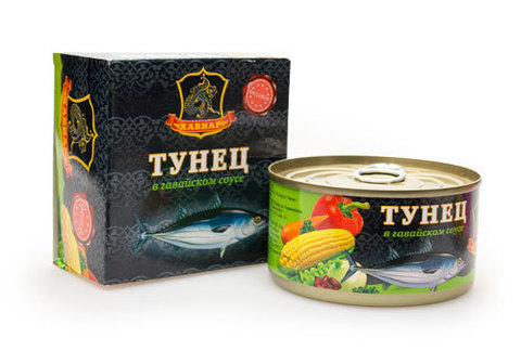 Тунец в гавайском соусе "Хавиар", 185г