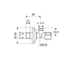 TECE 33000699 Угловой вентиль Schell Comfort 1/2” х 3/4” для стиральных и п/м машин