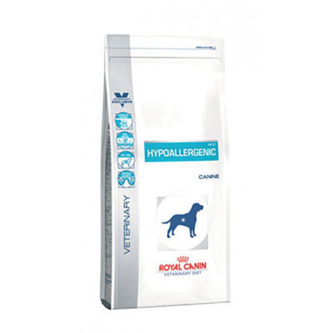 14 кг. ROYAL CANIN Сухой корм для взрослых собак при пищевой аллергии или непереносимости Hypoallergenic DR21