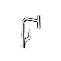 Смеситель для кухни с выдвижным изливом и лейкой Hansgrohe Talis Select S 72822000 фото