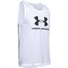 Майка Under Armour Sportstyle logo white