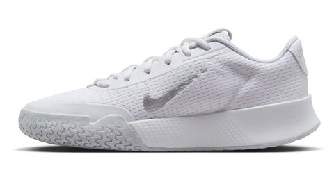 Кроссовки теннисные Nike Court Vapor Lite 2 - white/metallic silver/pure platinum