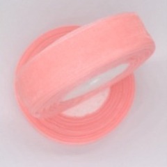 Лента органза, ш. 2,5 см, розово-персиковый