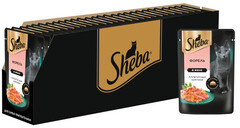 Sheba пауч для взрослых кошек (форель) желе 75 г