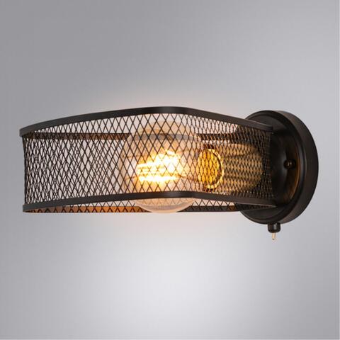 Настенный светильник Arte Lamp MAASYM A7044AP-1BK