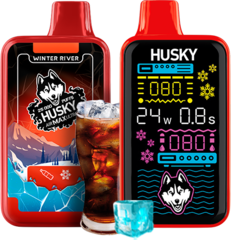 Одноразовая электронная сигарета Husky Air Max Ultra - Winter River (25000 затяжек)