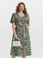 1354В Халат на молнии