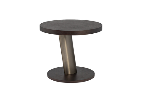 Стол журнальньный 70х60см Garda Decor Kong темный орех