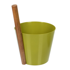 Бадья из алюминия 5 л, оливковая 