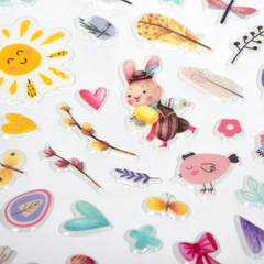 Наклейки объемные 