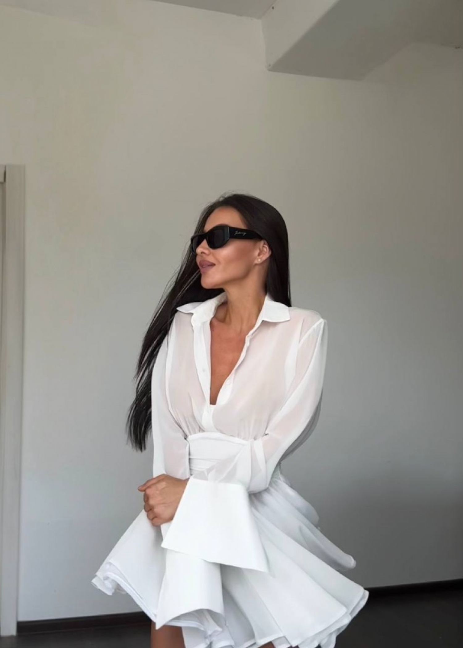 Платье «ураган катрин», белый