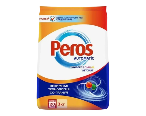 Стиральный порошок PEROS Для белого и цветного белья 3 кг
