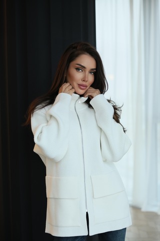 Кардиган на молнии