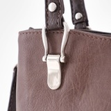 Сумка Саломея 347 македония какао + шоколад