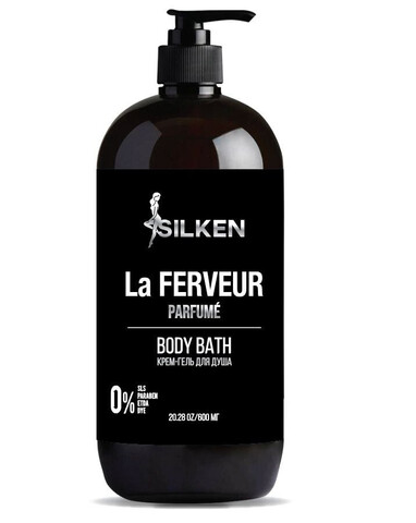 КРЕМ-ГЕЛЬ ДЛЯ ДУША SILKEN LA FERVEUR 600мл