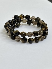 Раухтопаз (браслет из натуральных камней)