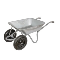 66-9-280 Тачка строительная двухколесная, грузоподъемность 280кг, объем 110л Yard