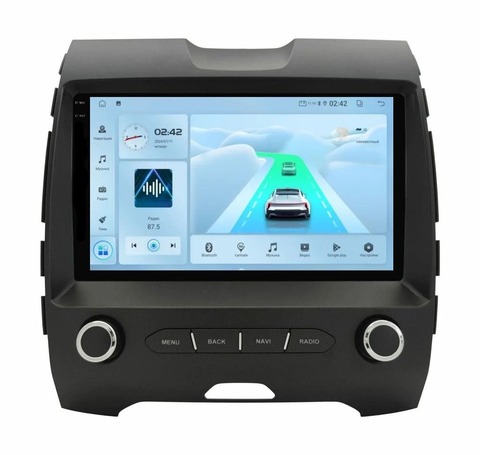 Магнитола для Ford Edge (2015-2018) Android 11 8/128GB QLED DSP 4G модель IN- FR105TS18-2K