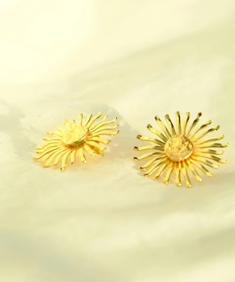 Серьги Солнце