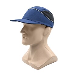Каскетка защитная цвет синий, размер 52-62 (Россия) 22-4-022