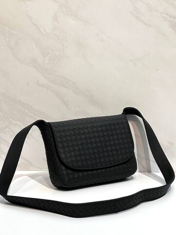 Сумка через плечо Bottega Venetta, чёрный