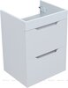 Aquanet 354885 Тумба с раковиной Практика 50 2 ящ. цв.белый глянец (354885)