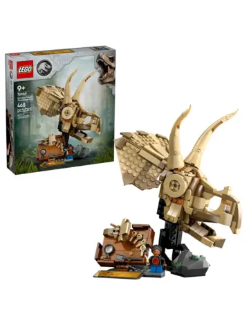 Конструктор Jurassic World 76969 Череп трицератопса