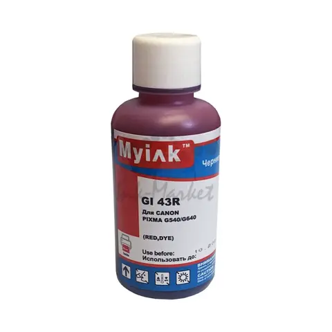Чернила MyInk GI-43 R красные для Canon Pixma G540/G640