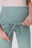 Спортивные брюки для беременных 13642 зеленый