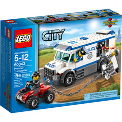 LEGO City: Автомобиль для перевозки заключённых 60043