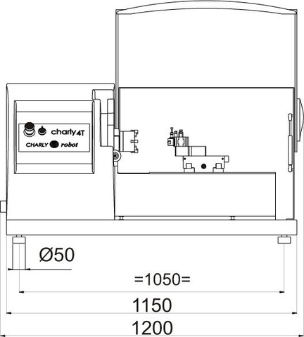 Настольный токарный станок Charly 4T Standard