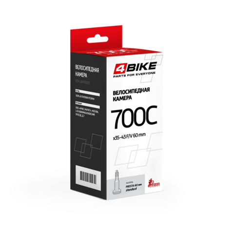 Камера 4Bike 700x35-43C FV