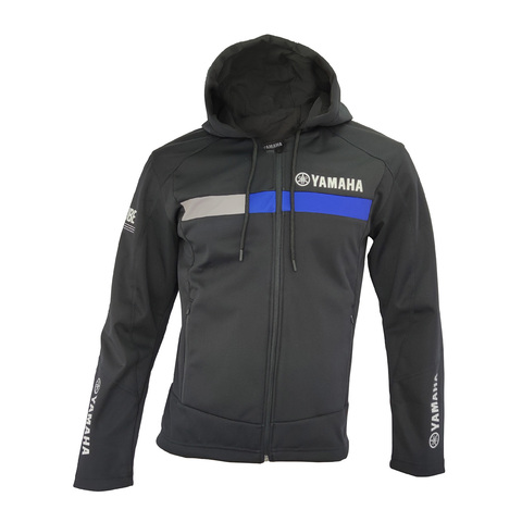 Куртка Paddock с капюшоном, черная, р.L. Yamaha 90798P06BKLG