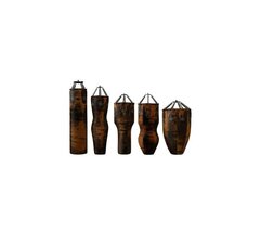 Боксерский мешок DIKO FILIPPOV буйволиная кожа 130см/40см/58-60кг, коричнево-черный