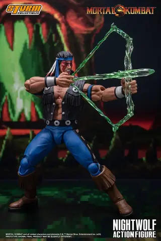 Фигурка Ночной Волк масштаб 1/12 Мортал Комбат Storm Collectibles