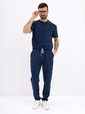 Костюм мужской К100 Либерти комфорт темно-синий0521