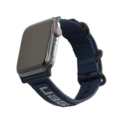 Ремень нейлоновый UAG Nato Eco Strap для Apple Watch 44/42 темно-синий (Mallard)