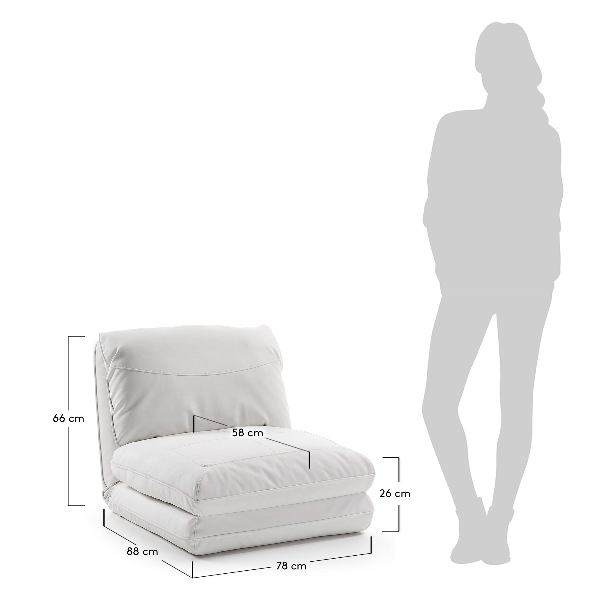 Кресло кровать la forma Moss s205u05