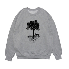 Свитшот "Колли у дерева"